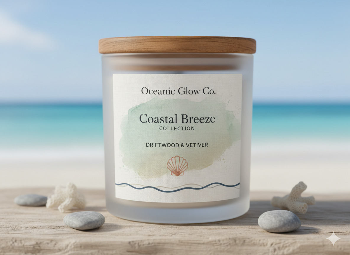 Coastal Breeze Aromatic Candle