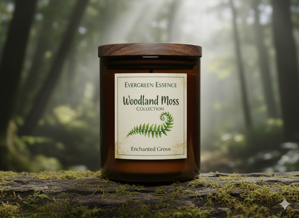 Woodland Moss Aromatic Candle